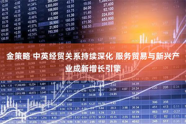 金策略 中英经贸关系持续深化 服务贸易与新兴产业成新增长引擎